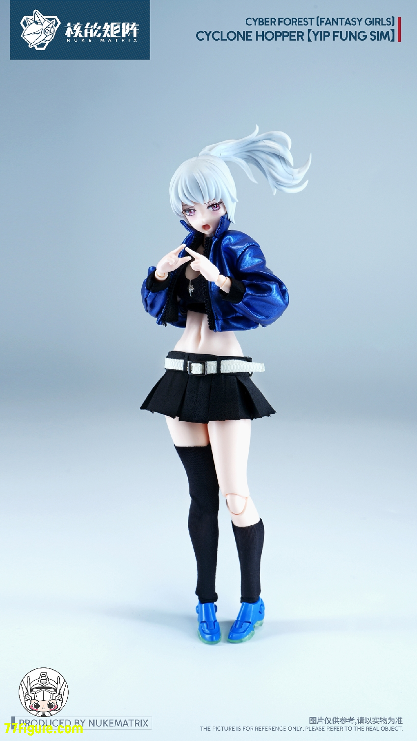 【予約商品】Nuke Matrix 1/12「ファンタジーガール・サイバーフォレスト」葉風婵 プラモデル