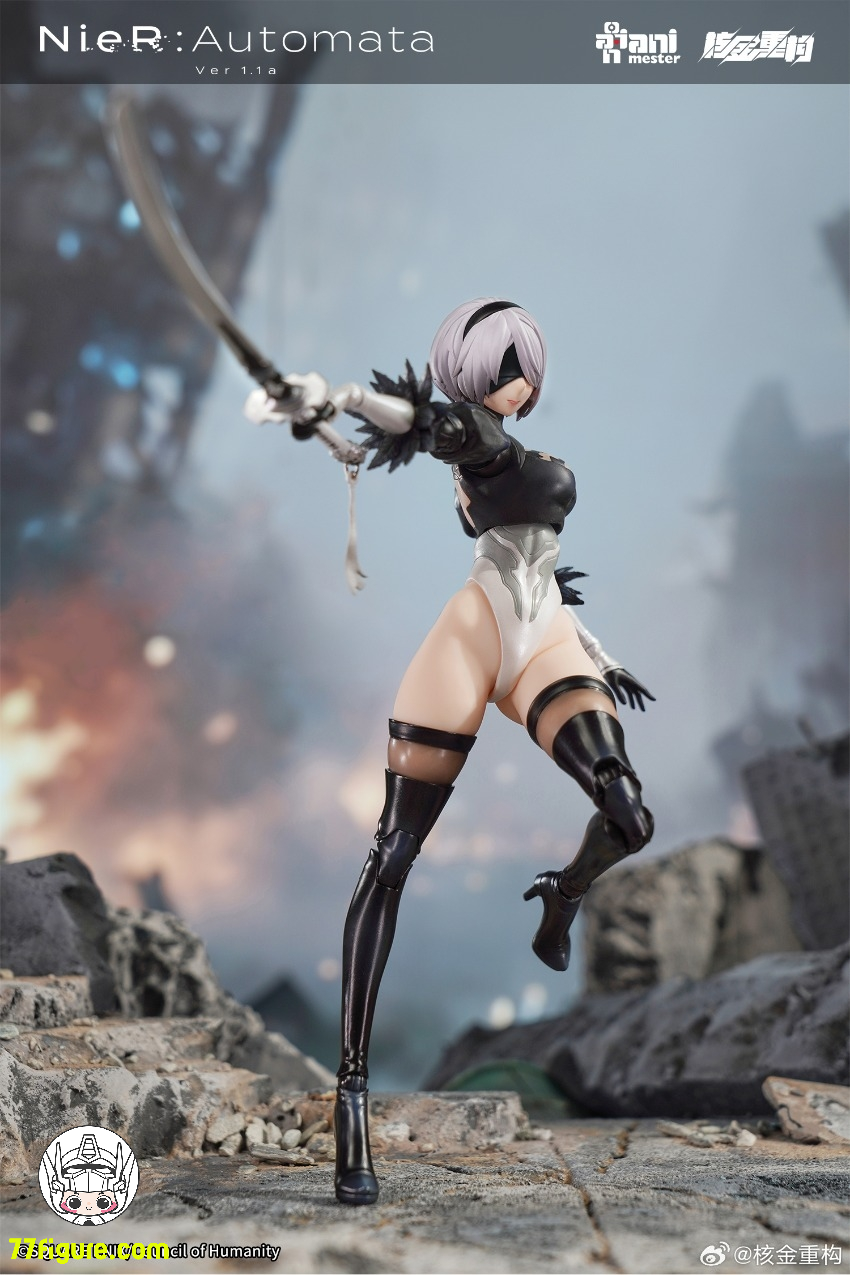 【先行販売】Animester & 核金重構 1/9 『ニーア オートマタ』ヨルハ二号B型 塗装済み可動フィギュア