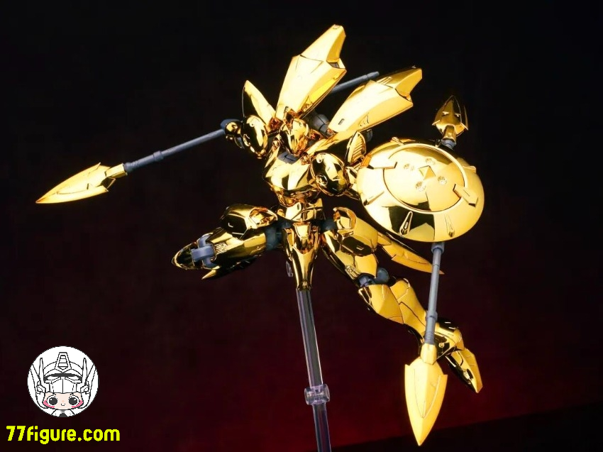 【予約商品】酋長大陸 1/144 超動騎兵 アクタイン シルバーメッキVer. & メッキVer. 二体セット プラモデル