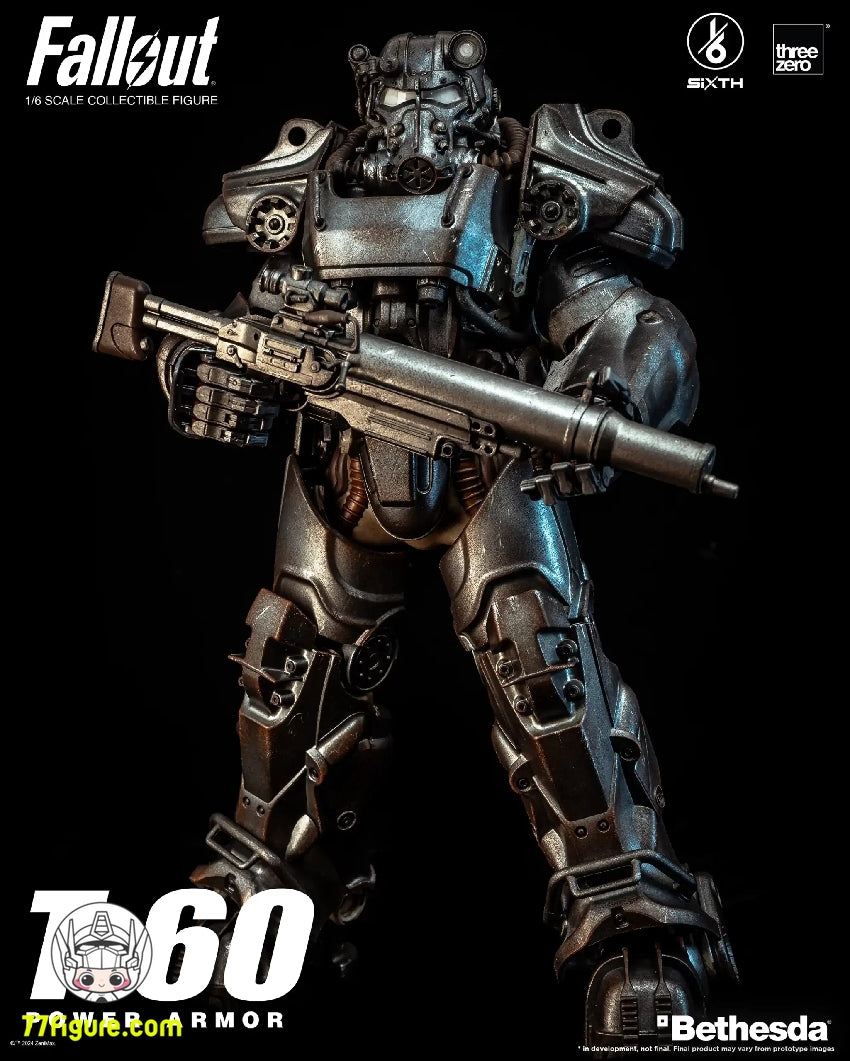 【予約受付終了】Threezero 1/6 T-60  フォールアウト パワー アーマー 塗装済み可動フィギュア