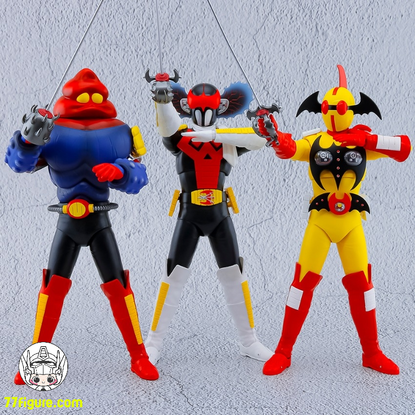 Action Toys アクマイザー3 ゾビダン & イビル & ガブラ 三体セット