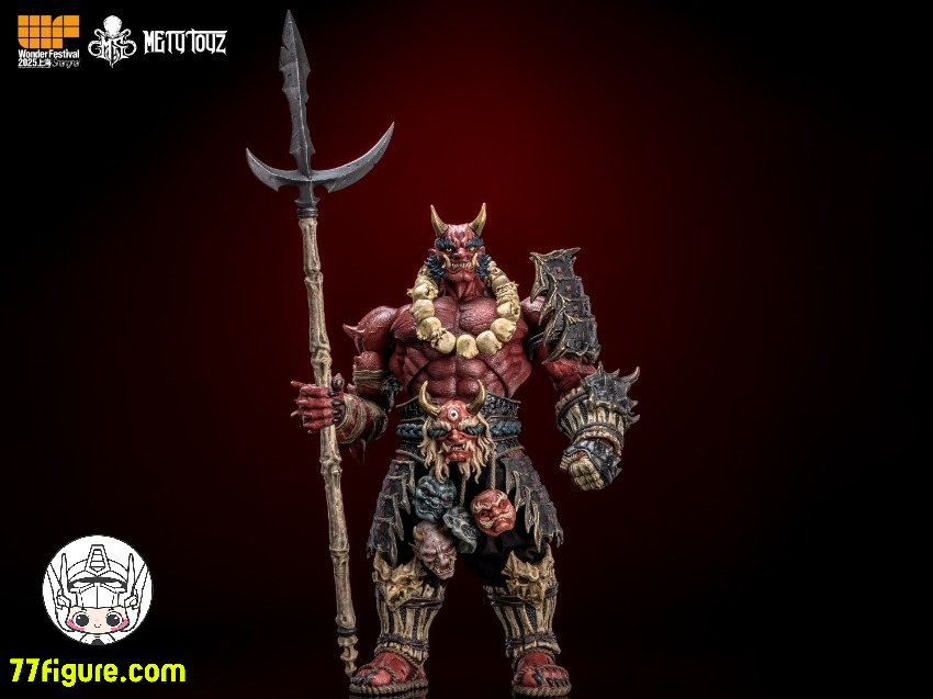 【予約商品】Mety Toyz 1/10  鬼滅修羅  滝川 紅鬼武士 WF2025 限定版 塗装済み可動フィギュア