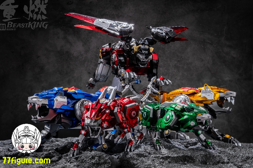 【予約商品】Reborn Reborn-01 ビーストマスター ボルトロン ゴライオン 塗装済み可動フィギュア