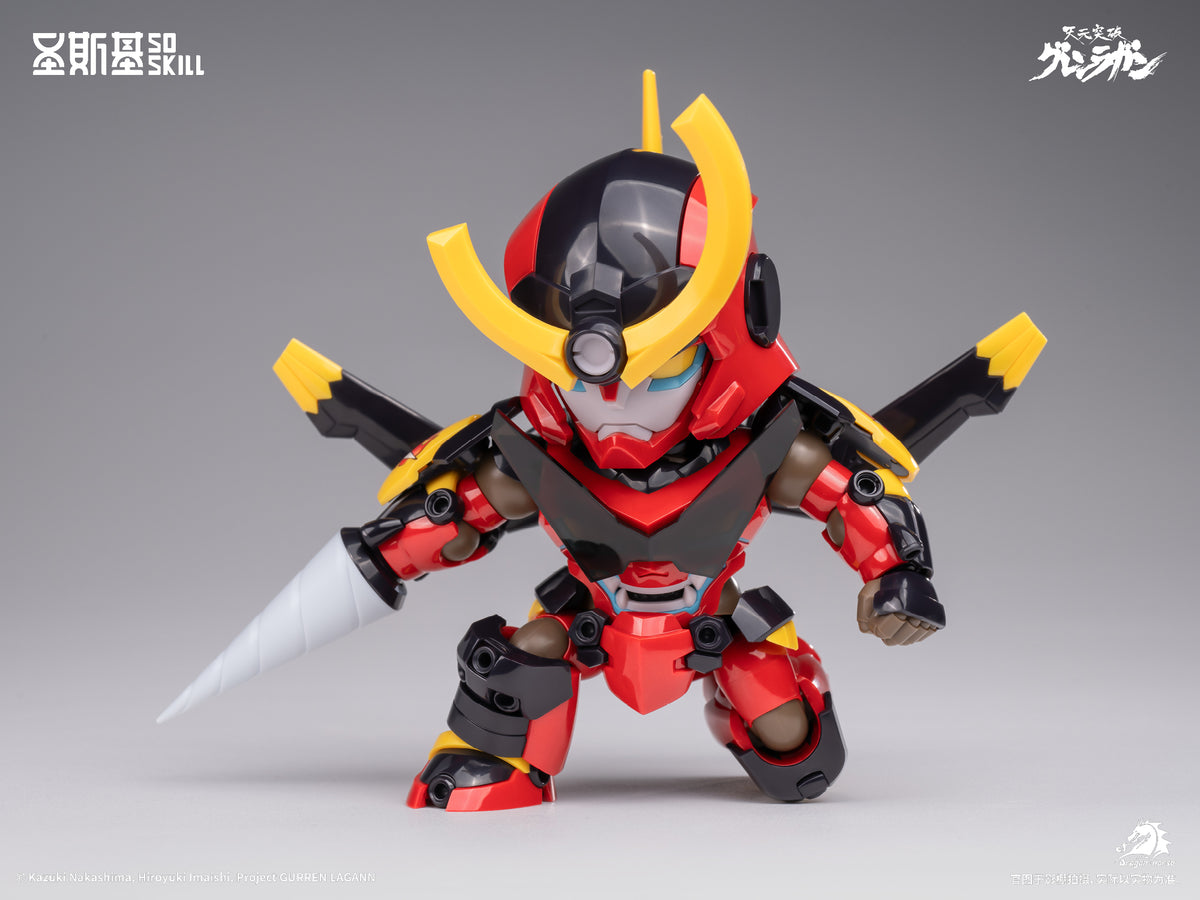 【予約商品】SOSKILL 1/12 SSK-TTGL-01 グレンラガン ちび超可動 プラモデル