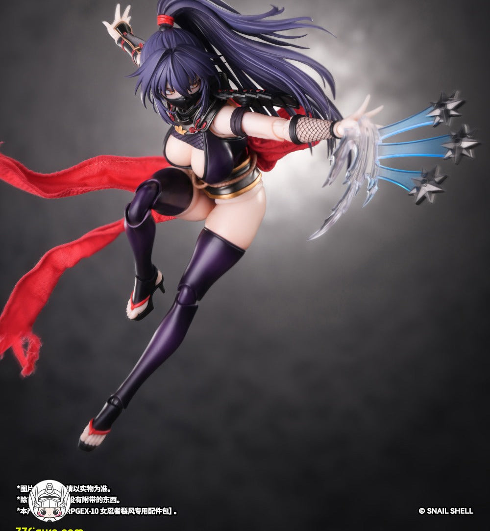 【予約商品】蝸之殻(スネイルシェル) 1/12 RPGEX-10 忍者ハヤテ 塗装済み可動フィギュア