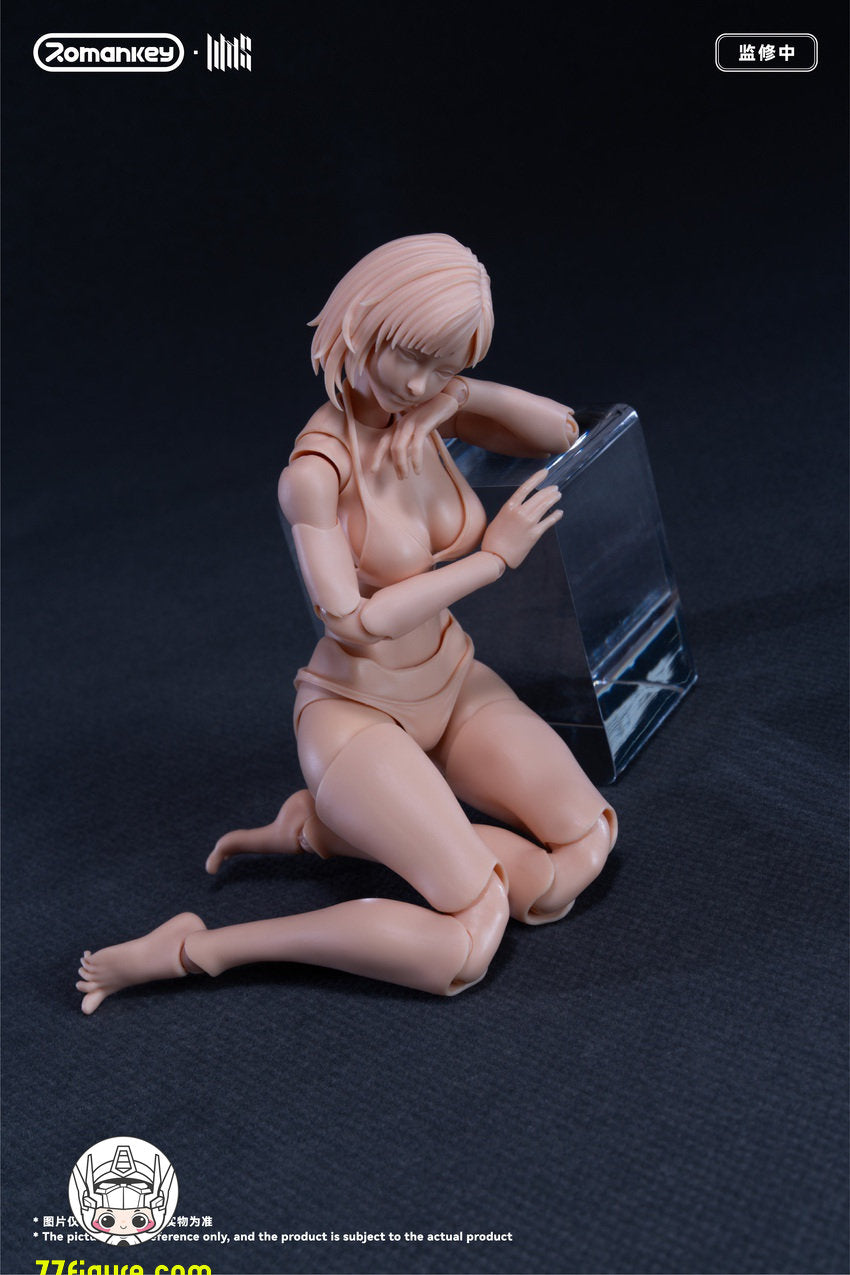 【予約商品】Romankey 1/12 UMS004 Mia 無塗装Ver. 可動女性素体