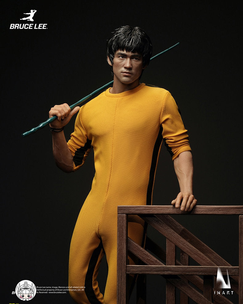 【予約商品】INART 1/6 Gy A043 ブルース・リー イエロースーツ ダブルヘッドスカルプトVer. 塗装済み可動フィギュア
