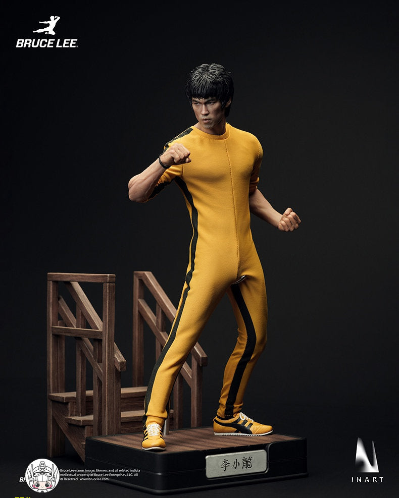 【予約商品】INART 1/6 Gy A043 ブルース・リー イエロースーツ ダブルヘッドスカルプトVer. 塗装済み可動フィギュア
