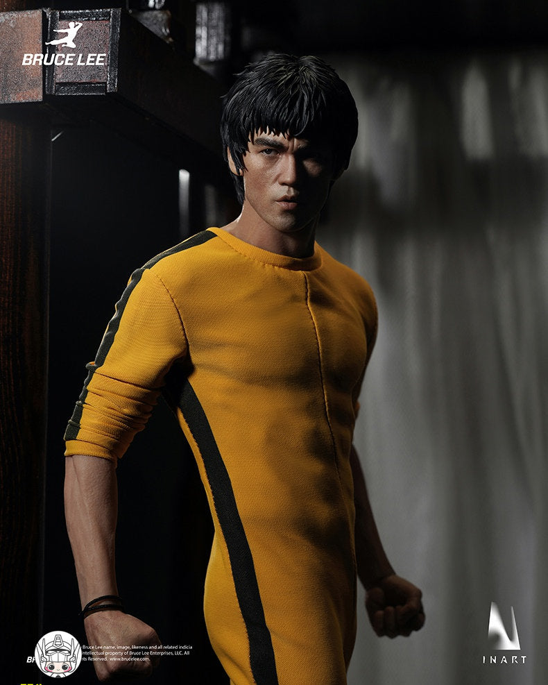 【予約商品】INART 1/6 Gy A043 ブルース・リー イエロースーツ ダブルヘッドスカルプトVer. 塗装済み可動フィギュア