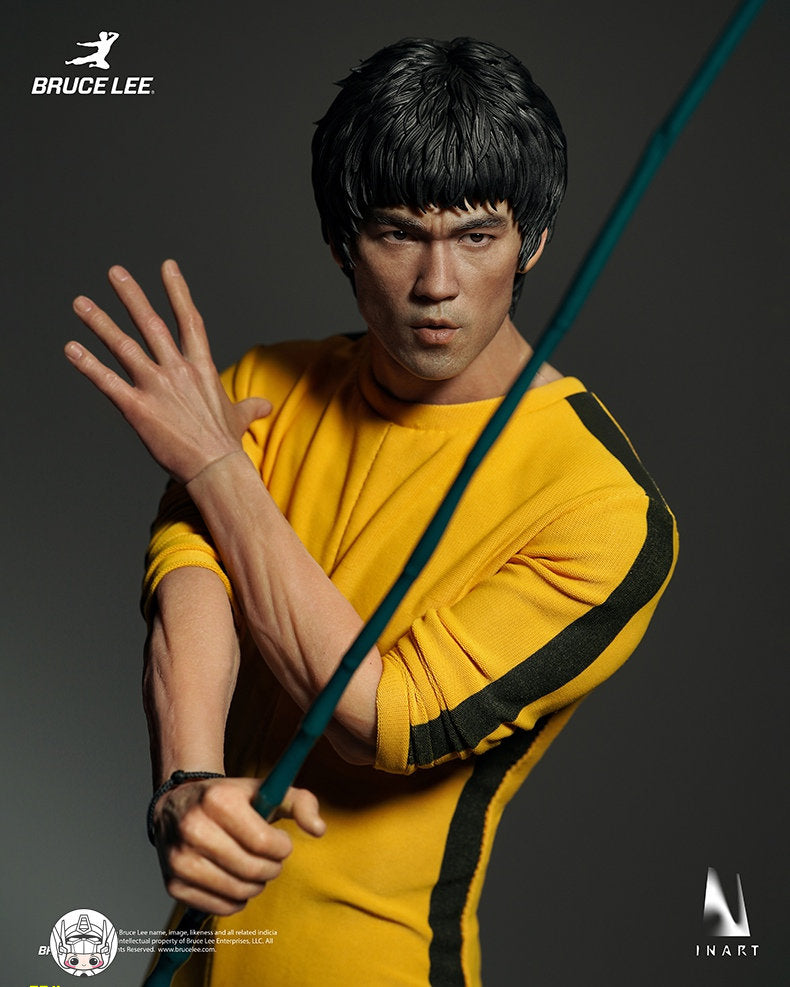 【予約商品】INART 1/6 Gy A043 ブルース・リー イエロースーツ ダブルヘッドスカルプトVer. 塗装済み可動フィギュア
