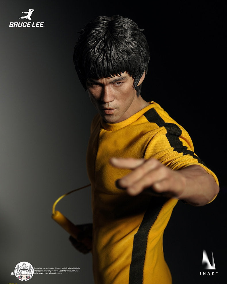 【予約商品】INART 1/6 Gy A043 ブルース・リー イエロースーツ ダブルヘッドスカルプトVer. 塗装済み可動フィギュア