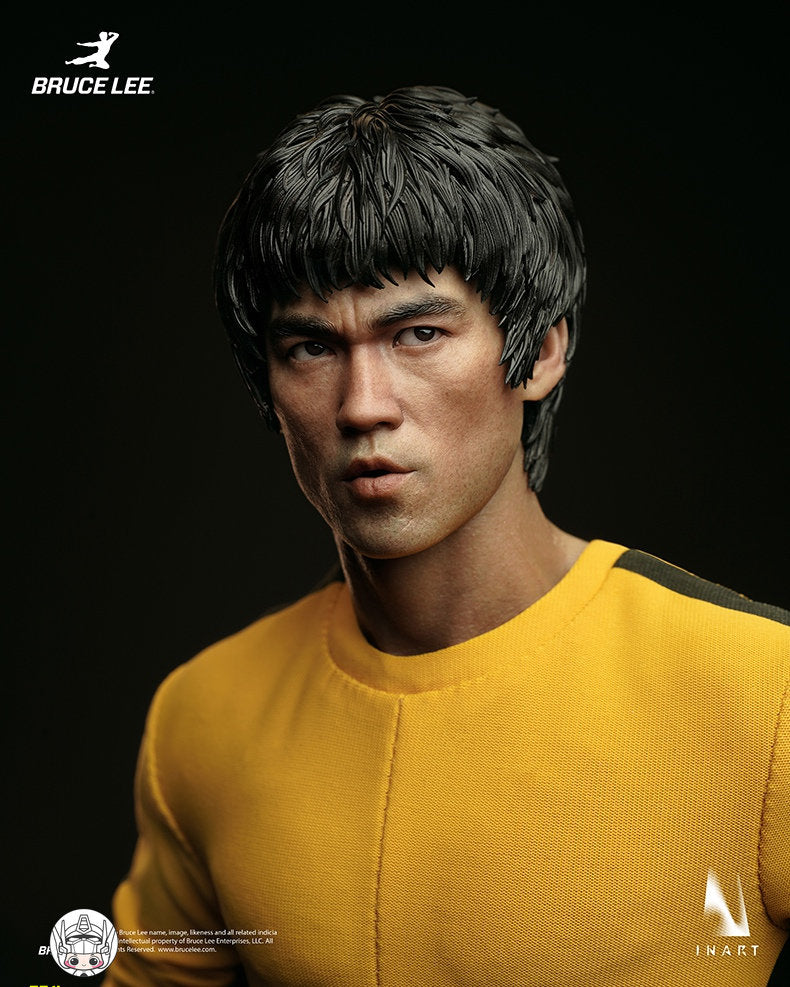 【予約商品】INART 1/6 Gy A043 ブルース・リー イエロースーツ ダブルヘッドスカルプトVer. 塗装済み可動フィギュア