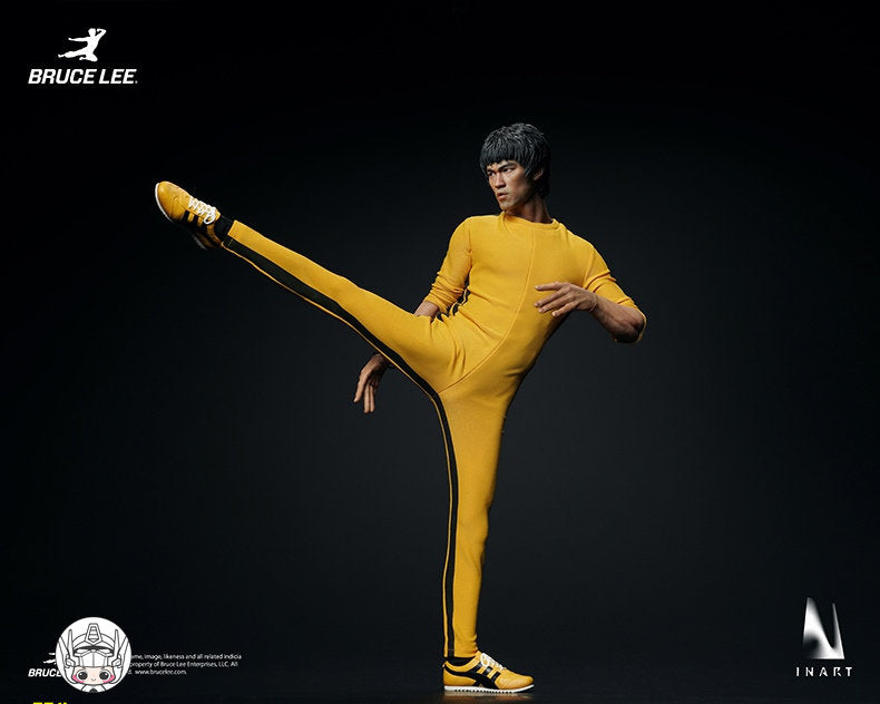 【予約商品】INART 1/6 Gy A043 ブルース・リー イエロースーツ ダブルヘッドスカルプトVer. 塗装済み可動フィギュア