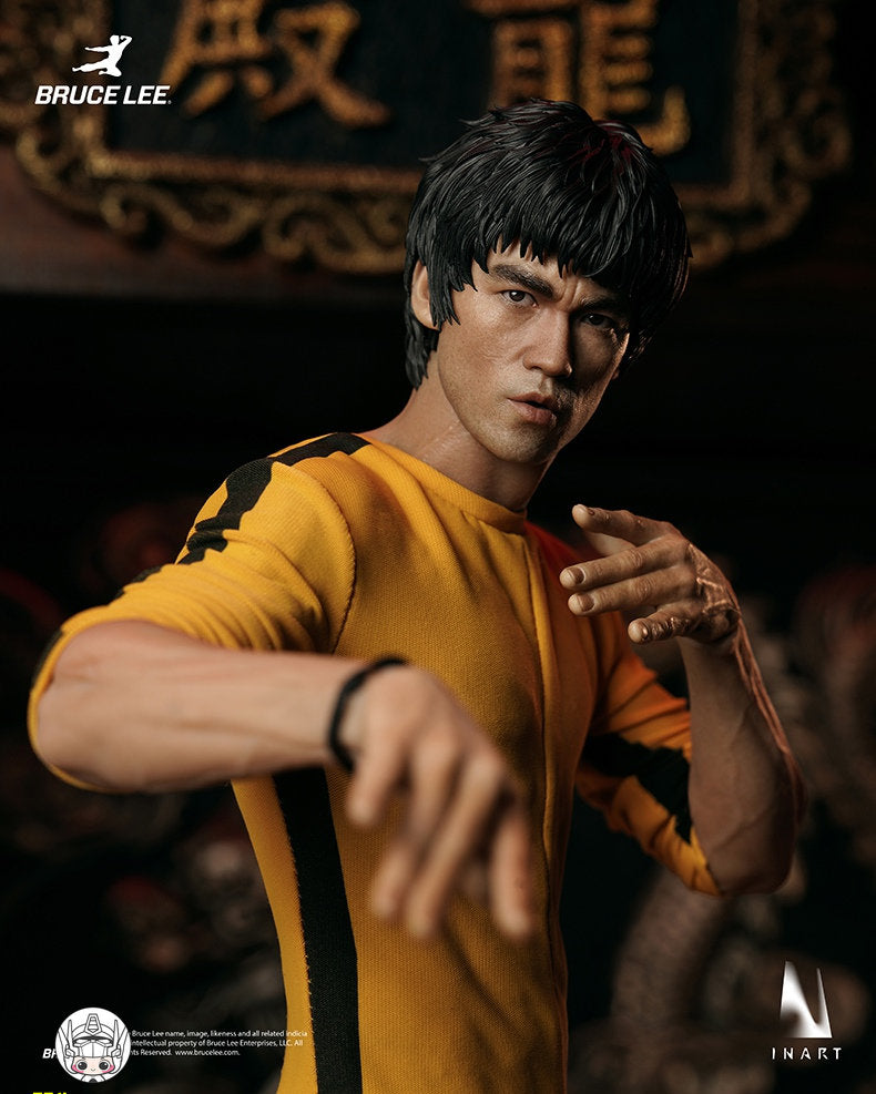 【予約商品】INART 1/6 Gy A043 ブルース・リー イエロースーツ ダブルヘッドスカルプトVer. 塗装済み可動フィギュア
