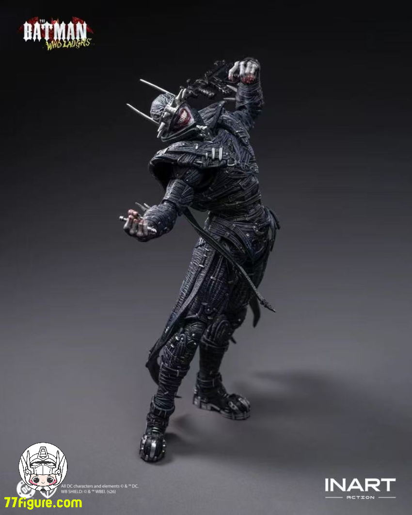 【予約商品】INART 1/12 MAG-C0002 『バットマン ダークナイト』メタル バットマン：笑う男 塗装済み可動フィギュア