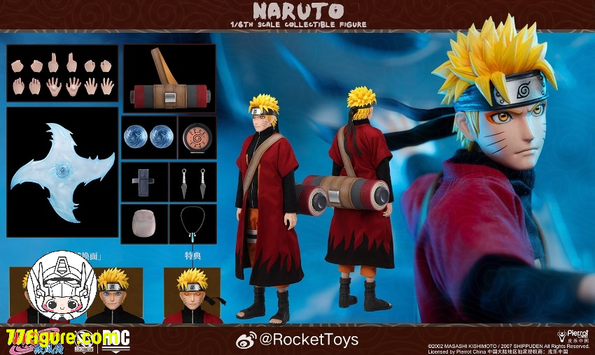 ナルト Rocket Toys 1/6 公式公認 『NARUTO -ナルト-』うずまき ナルト 仙人