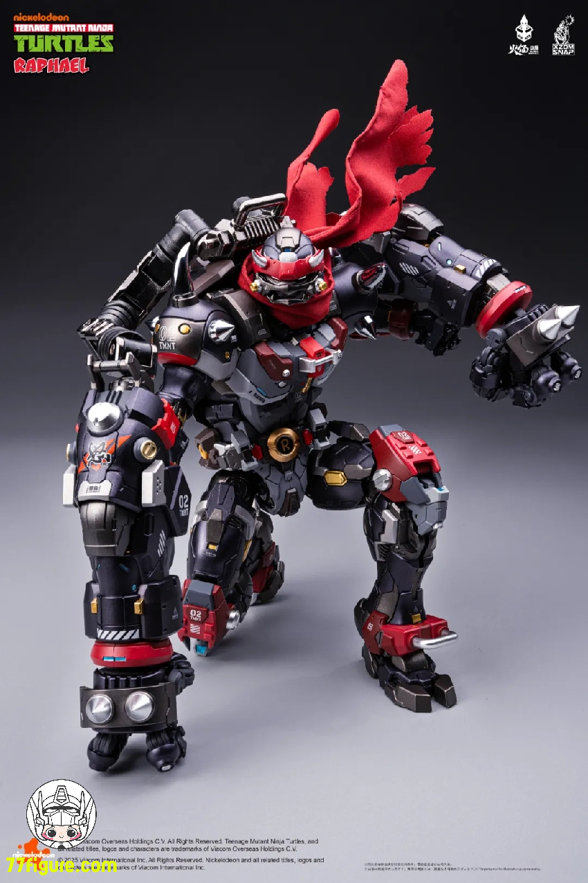 【予約商品】HEATBOYS HB0095 ティーンエイジ  ミュータント ニンジャ タートルズ 『TMNT 』ラファエロ 40周年記念版 塗装済み可動フィギュア