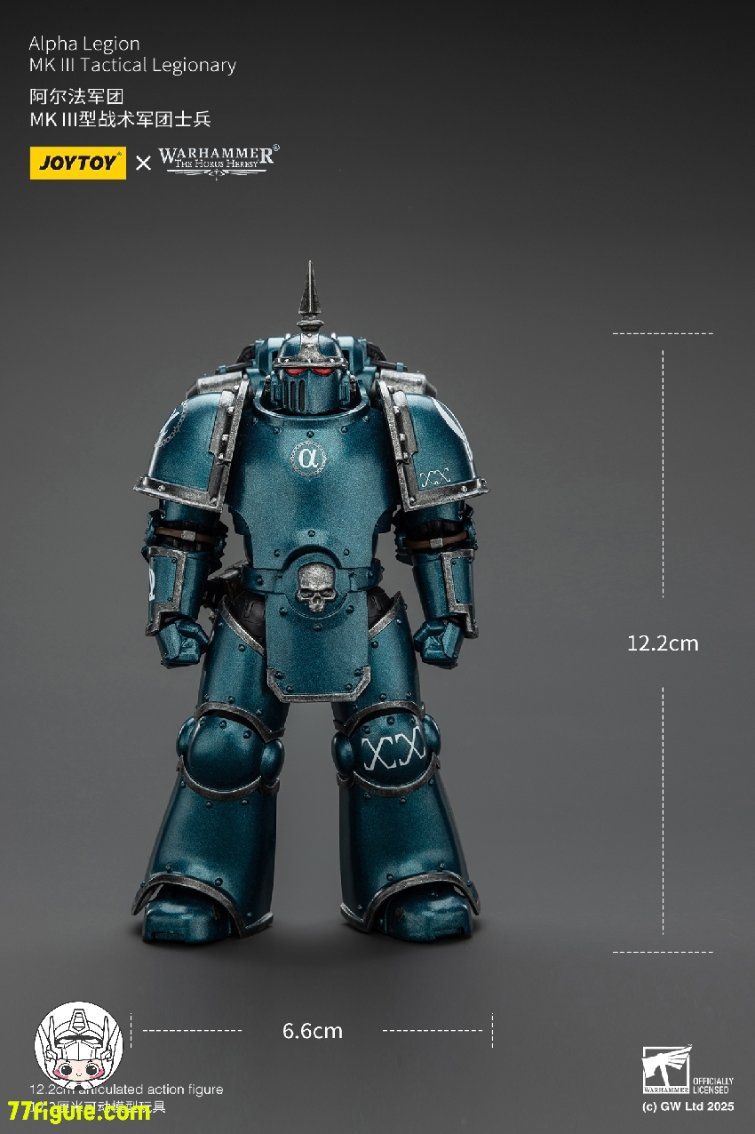 【予約商品】ジョイトイ JoyToy Source 1/18 『ウォーハンマー ホルスの異端』アルファ レギオン MK III タクティカル レギオナリー 塗装済み可動フィギュア