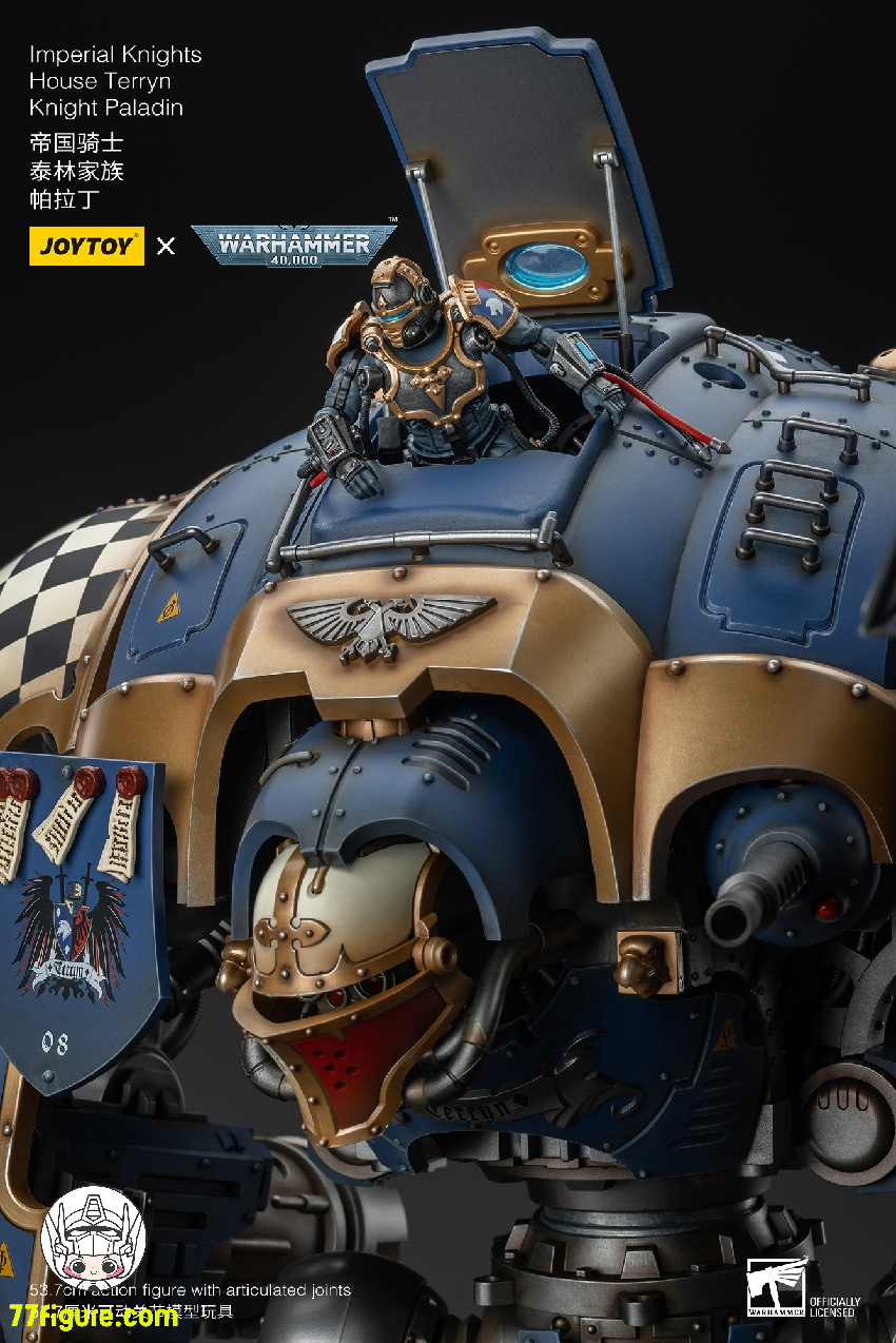 【先行販売】ジョイトイ JoyToy Source 1/18 『ウォーハンマー40K』インペリアルナイト テリン家族 ナイトパラディン 塗装済み可動フィギュア