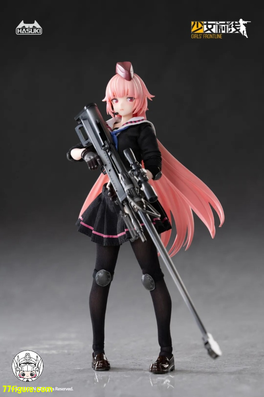 【予約商品】HASUKI x ドールズフロントライン PA011 1/12 NTW-20 スナイパー ライフル 少女 塗装済み可動フィギュア