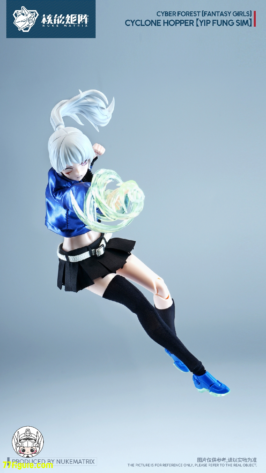 【予約商品】Nuke Matrix 1/12「ファンタジーガール・サイバーフォレスト」葉風婵 プラモデル