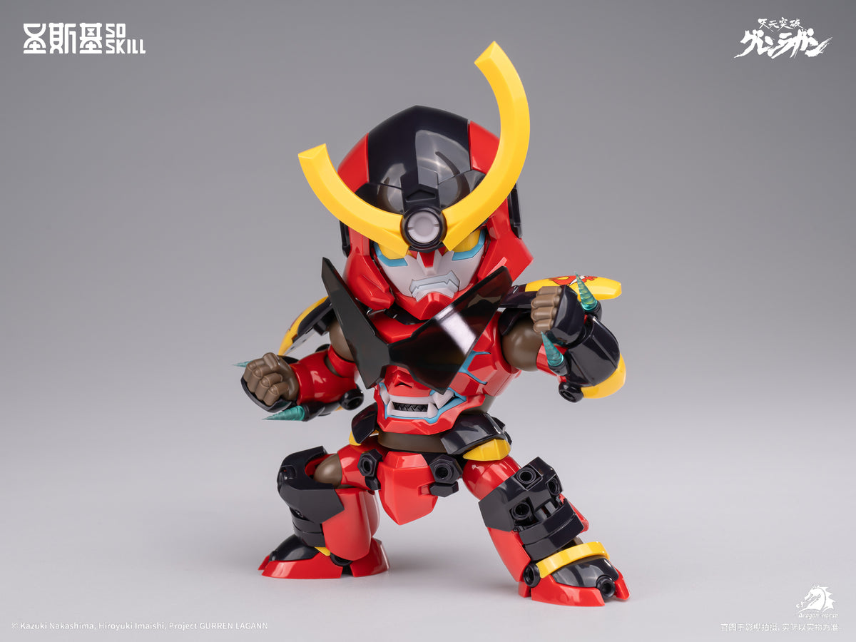 【予約商品】SOSKILL 1/12 SSK-TTGL-01 グレンラガン ちび超可動 プラモデル