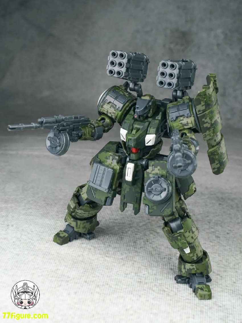 酋長大陸 1/44 超動騎兵 バスターモード ザロフ デジタル迷彩ver. プラモデル
