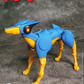 【予約商品】King Arts DFS086『新造人間キャシャーン』ロボット犬 フレンダー 塗装済み可動フィギュア
