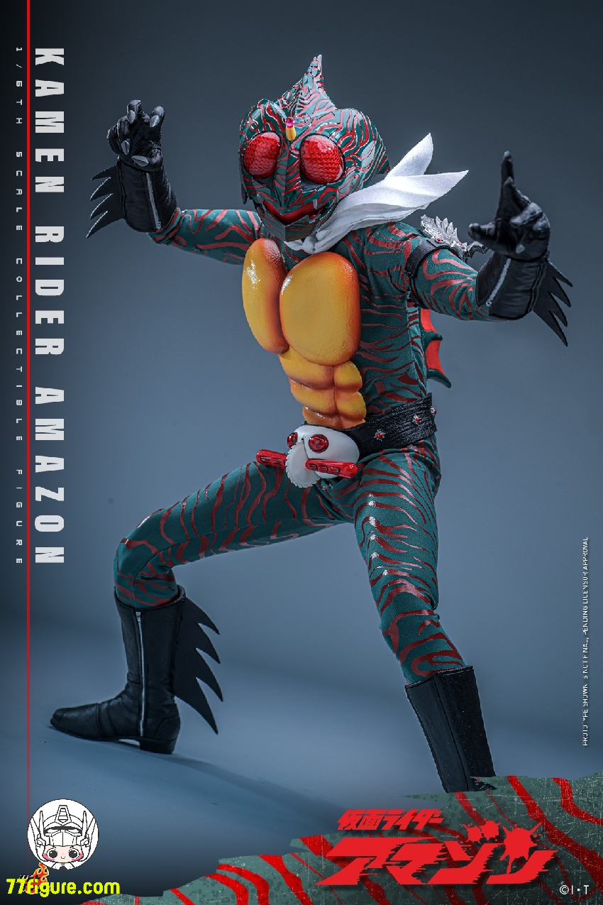 【予約商品】Hot Toys 1/6 TMS184 仮面ライダー アマゾン 塗装済み可動フィギュア