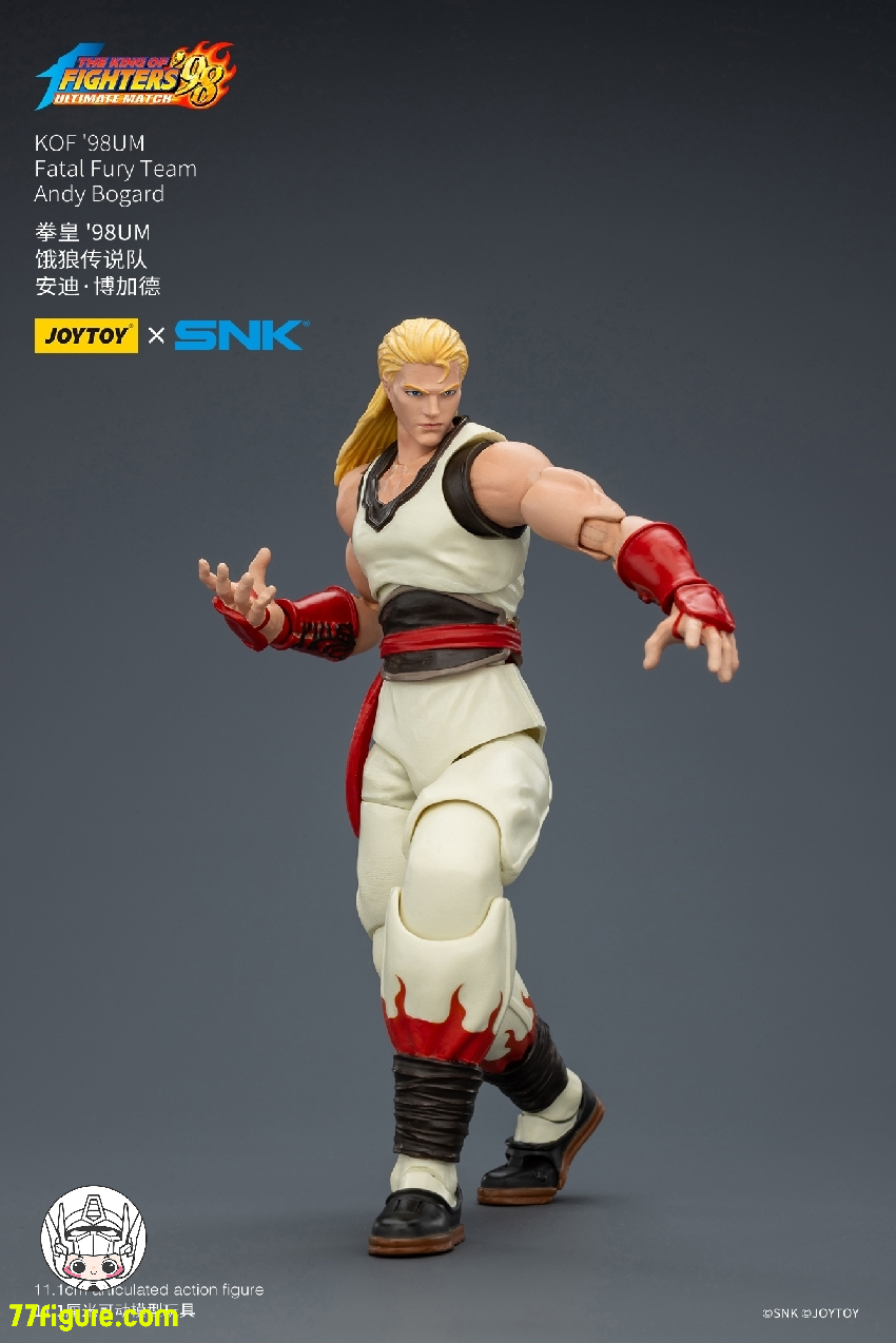 【予約受付終了】ジョイトイ JoyToy Source 1/18 SNK KOF 98UM 『餓狼伝説』アンディ・ボガード 塗装済み可動フィギュア