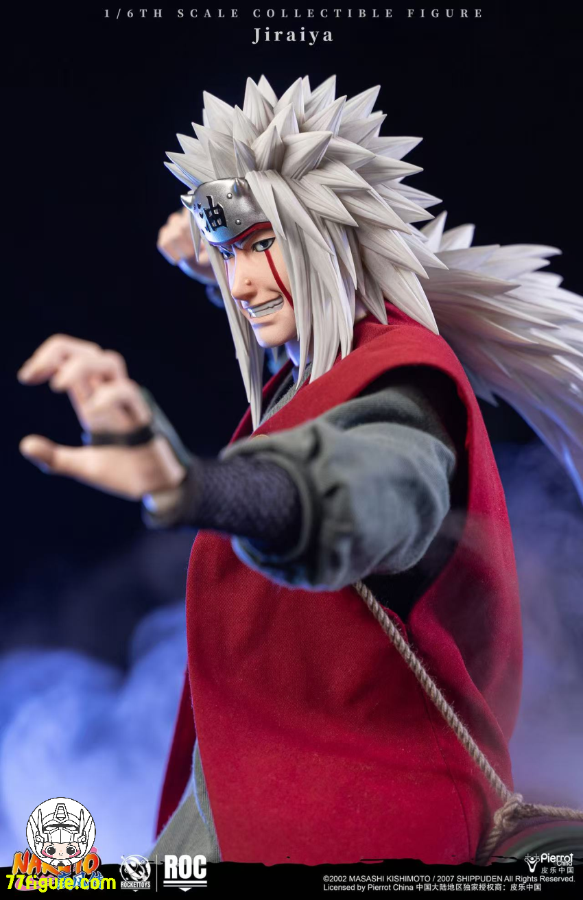 ナルト KP-STUDIO 自来也 フィギュア Rocket Toys 1/6 『NARUTO -ナルト-（疾風伝）』自来也 豪華版 塗装