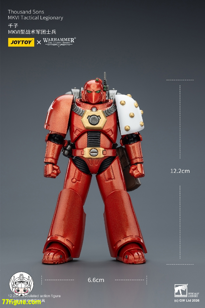 【予約商品】ジョイトイ JoyToy Source 1/18 『ウォーハンマー ホルスの異端』千子 MKVI タクティカル レジオナリー 塗装済み可動フィギュア