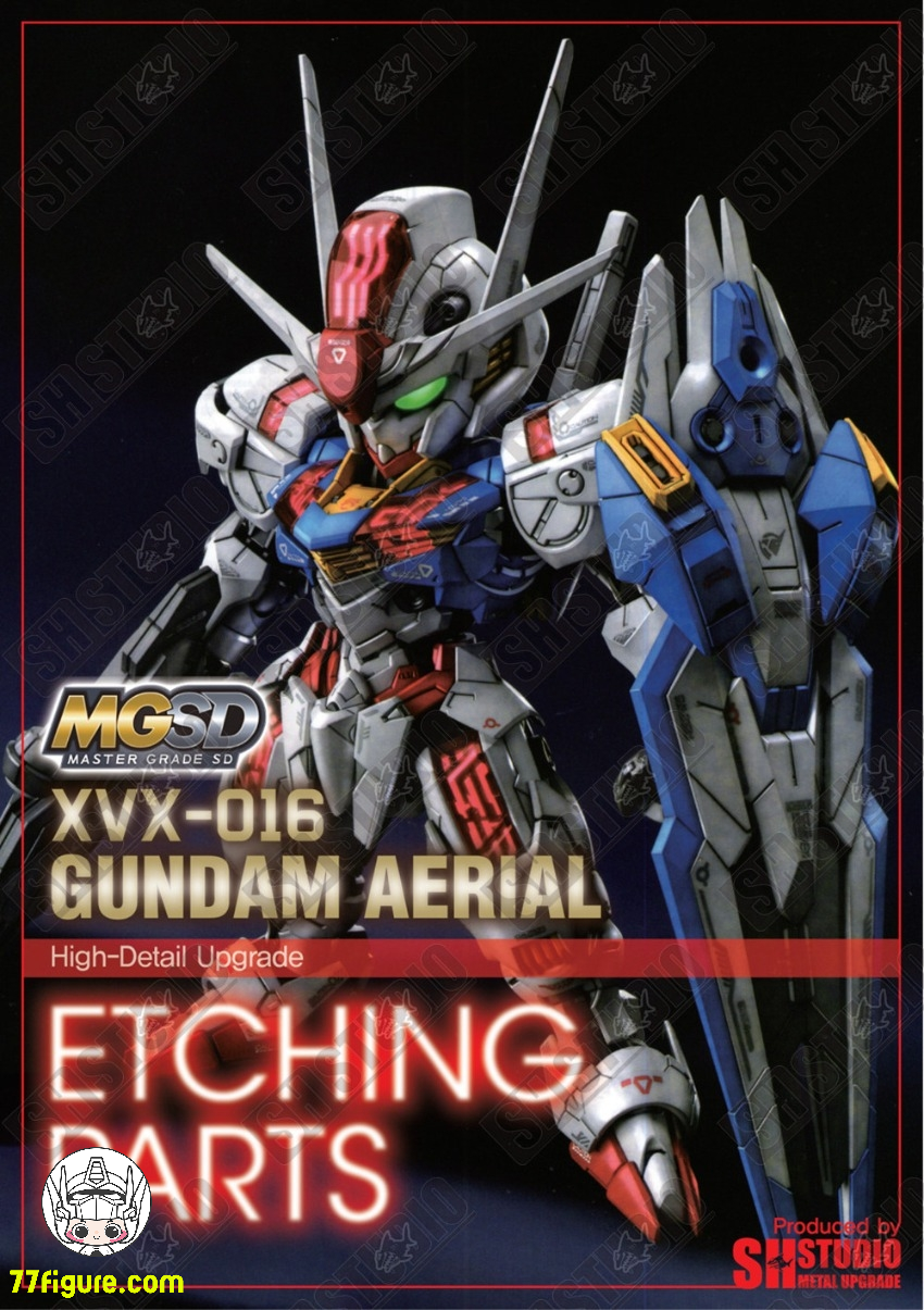 【予約商品】SH Studio MGSD XVX-016 エアリアル ガンダム用 メタル エッチング シート