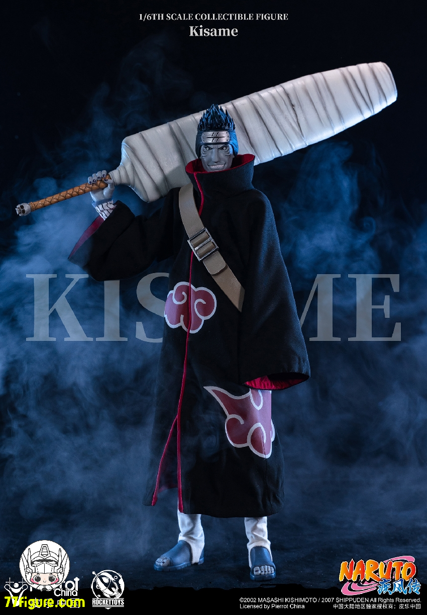 Rocket Toys 1/6 公式公認 Naruto 暁 干柿鬼鮫 塗装済み可動フィギュア