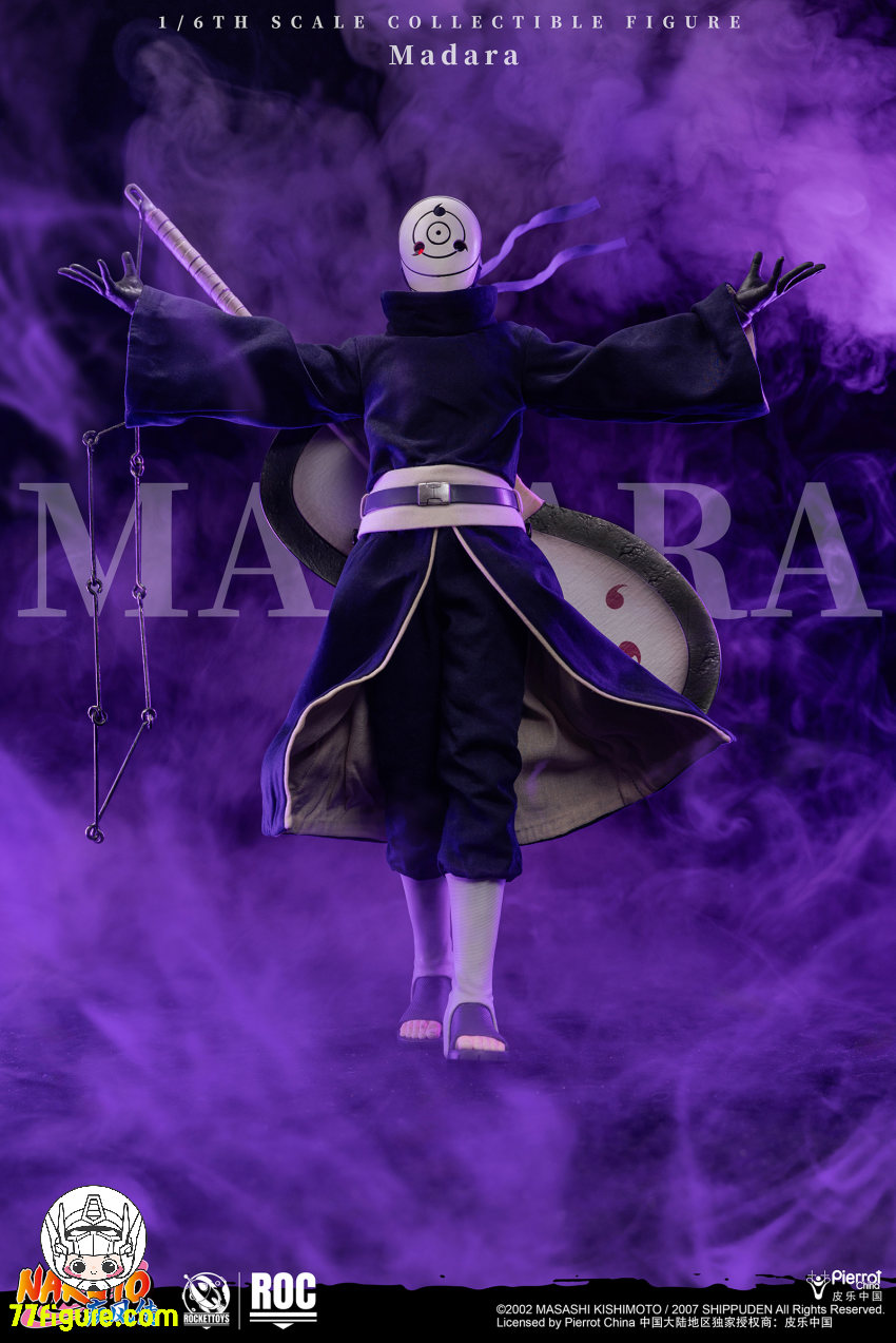 【予約商品】Rocket Toys 1/6 公式公認 『NARUTO -ナルト-』 うちは マダラ 塗装済み可動フィギュア