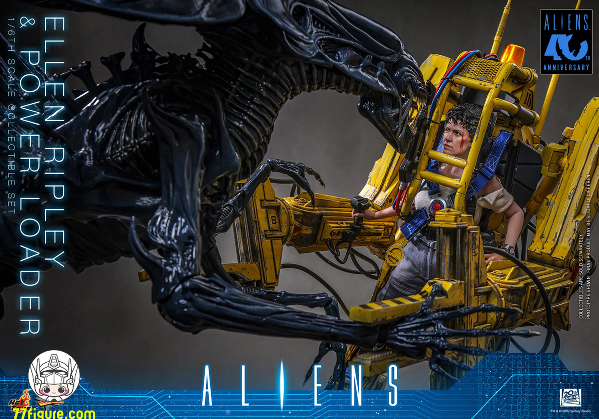 【予約商品】Hot Toys 1/6 MMS923『エイリアン2』エレン・リプリー＆パワーローダー セット 塗装済み可動フィギュア