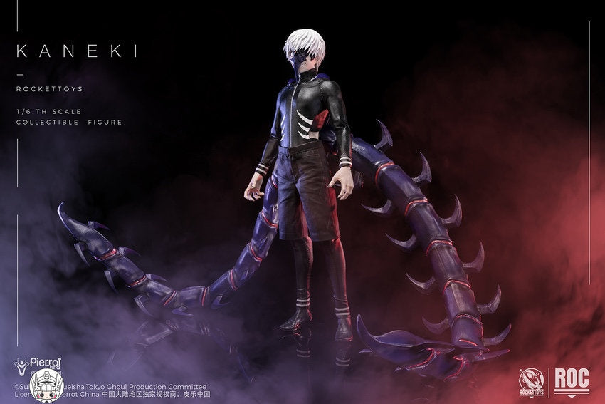 【予約商品】Rocket Toys 1/6『東京喰種トーキョーグール』金木研 戦闘服Ver. 塗装済み可動フィギュア