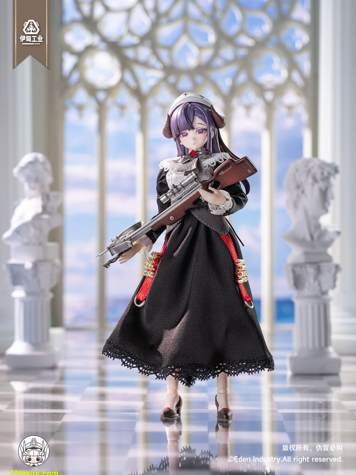 【予約商品】Eden Industry 黒鉄レクイエム2：楽園の黄昏 7体セット 塗装済み可動フィギュア