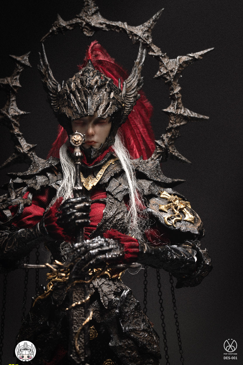 【予約商品】POP COSTUME 1/6 薔薇の騎士 荊棘の王冠 DES-001 塗装済み可動フィギュア
