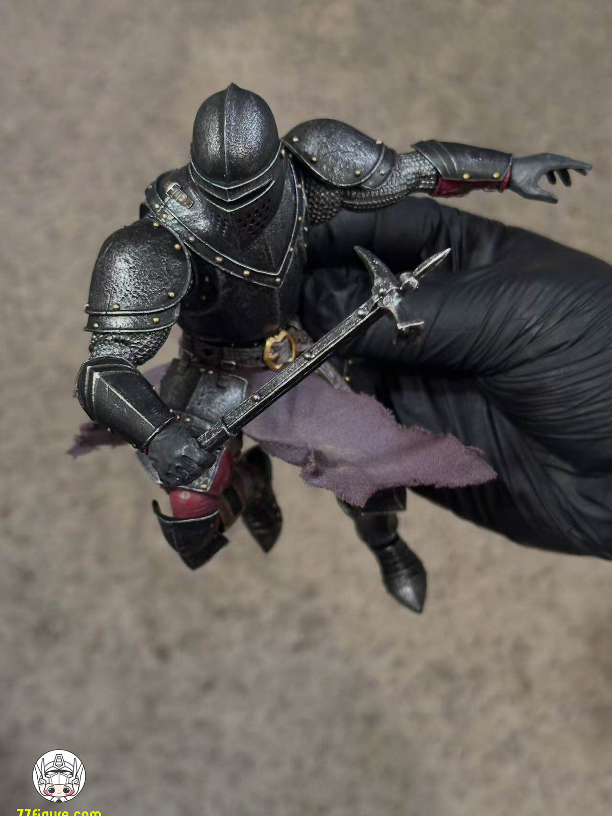 【予約商品】Harvinger Studios 1/12 サベージ・クルーシブル サー・カシアン 塗装済み可動フィギュア