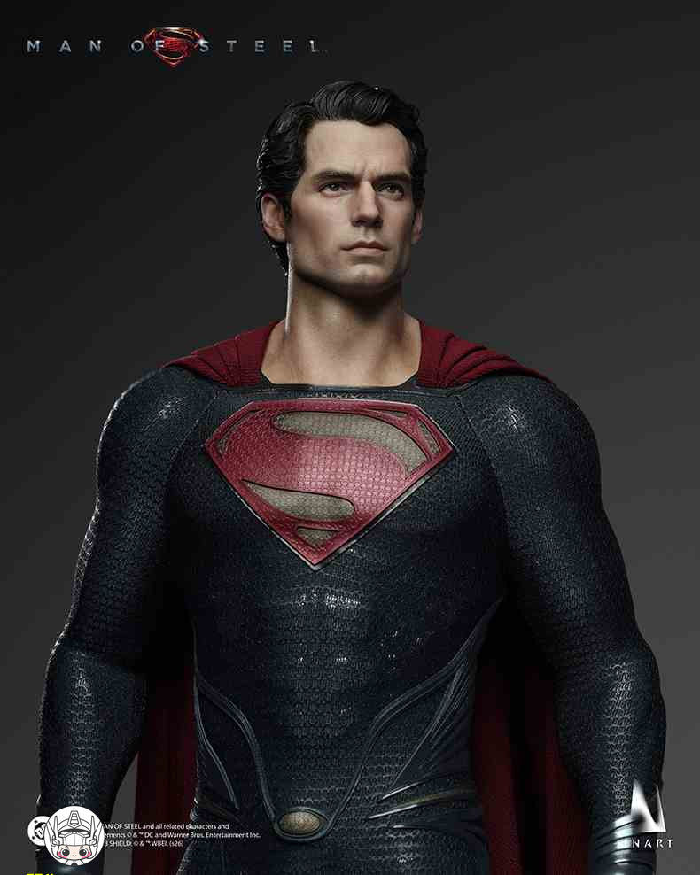 【予約商品】INART 1/6 AgA042 スーパーマン：マン・オブ・スティール スーパーマン ダブルヘッドスカルプトVer. 塗装済み可動フィギュア