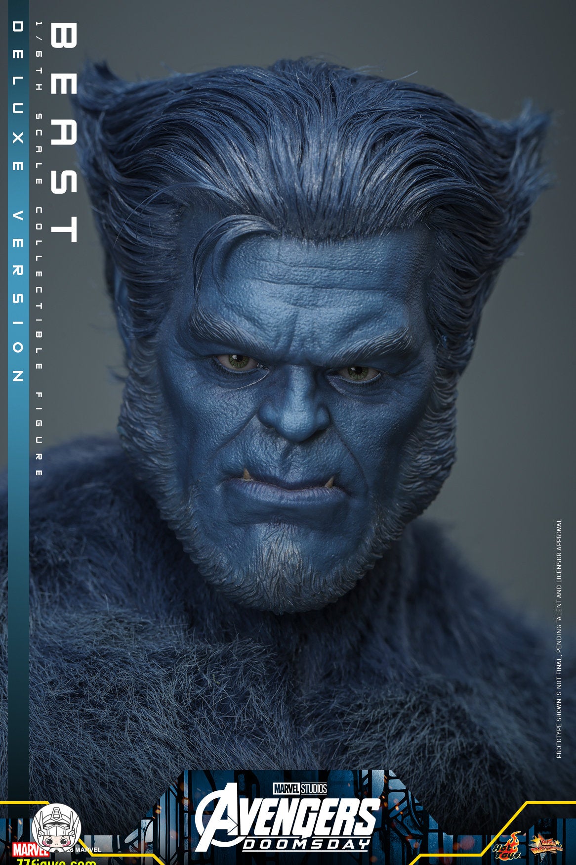 【予約商品】Hot Toys 1/6 アベンジャーズ：ドゥームズデイ ビースト 豪華版 塗装済み可動フィギュア
