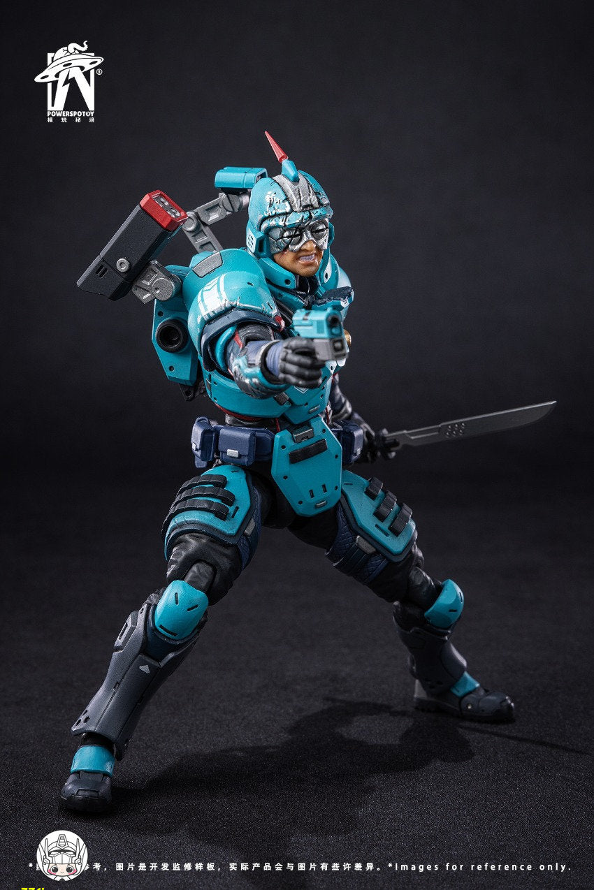 【予約商品】Powerspotoy Xpedion 1/12 モトディアン＆プラットフォーム 豪華版 塗装済み可動フィギュア
