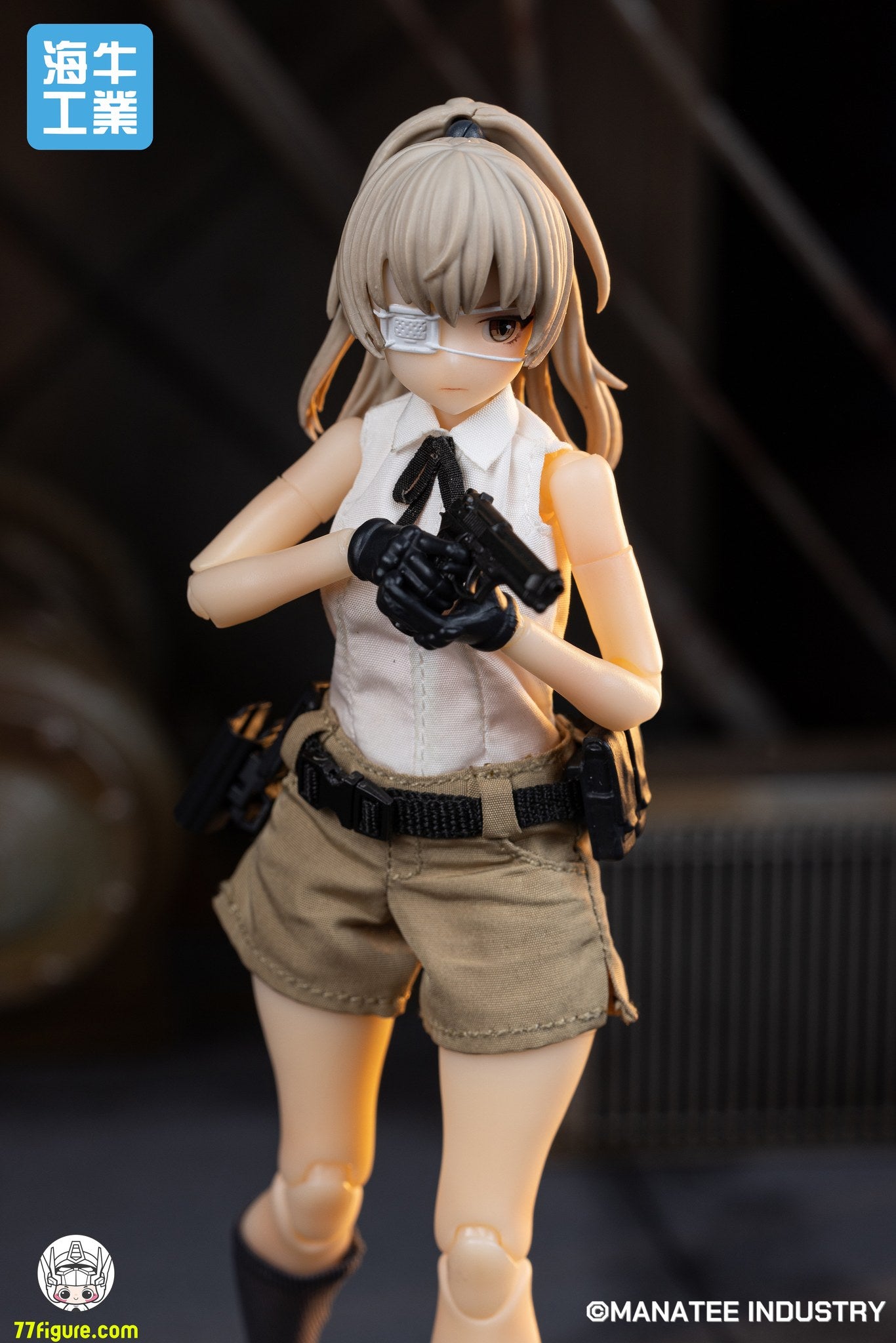 Manatee Industry 海牛工業 1/12 MI-02 デスクトップウォーズ アリサ 塗装済み可動フィギュア