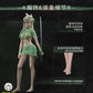 【予約商品】Mojoy 1/6 MJ-AF01H スレンダーガールボディ ヘッドスカルプ付き グリーンVer. 塗装済み可動フィギュア