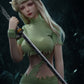 【予約商品】Mojoy 1/6 MJ-AF01H スレンダーガールボディ ヘッドスカルプ付き グリーンVer. 塗装済み可動フィギュア
