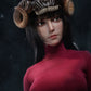 【予約商品】Mojoy 1/6 MJ-AF02H スレンダーガールボディ ヘッドスカルプ付き レッドVer. 塗装済み可動フィギュア