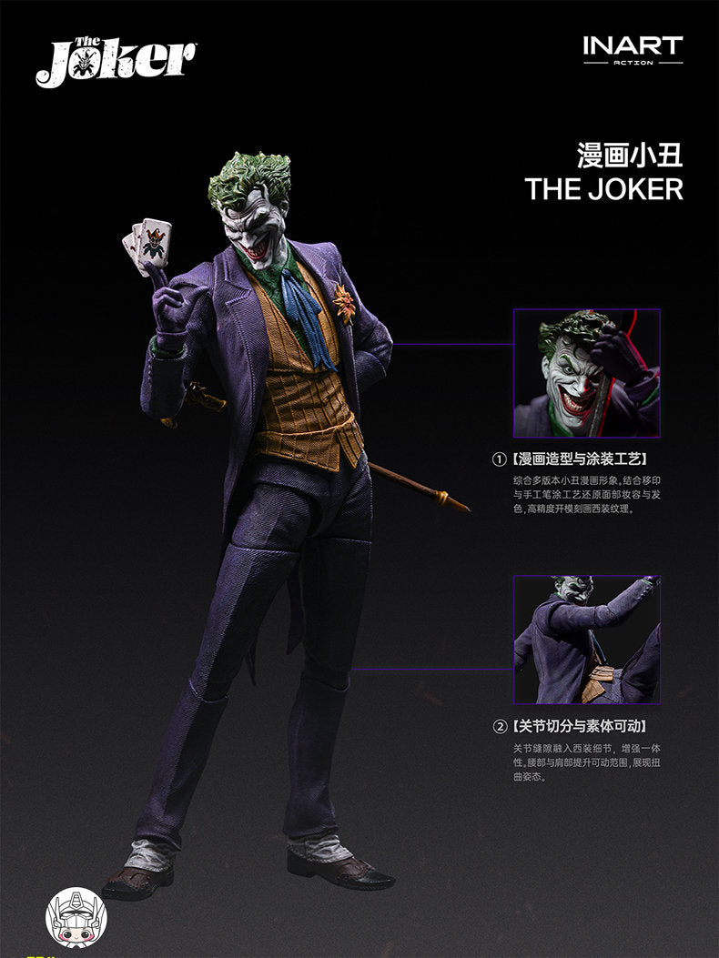 【予約商品】INART MAG-C0005 DCコミックス ジョーカー 塗装済み可動フィギュア