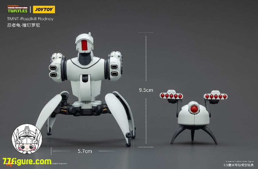 【予約商品】ジョイトイ JoyToy 1/18 ティーンエイジ  ミュータント ニンジャ タートルズ 『TMNT 』ロードキル ロドニー 塗装済み可動フィギュア