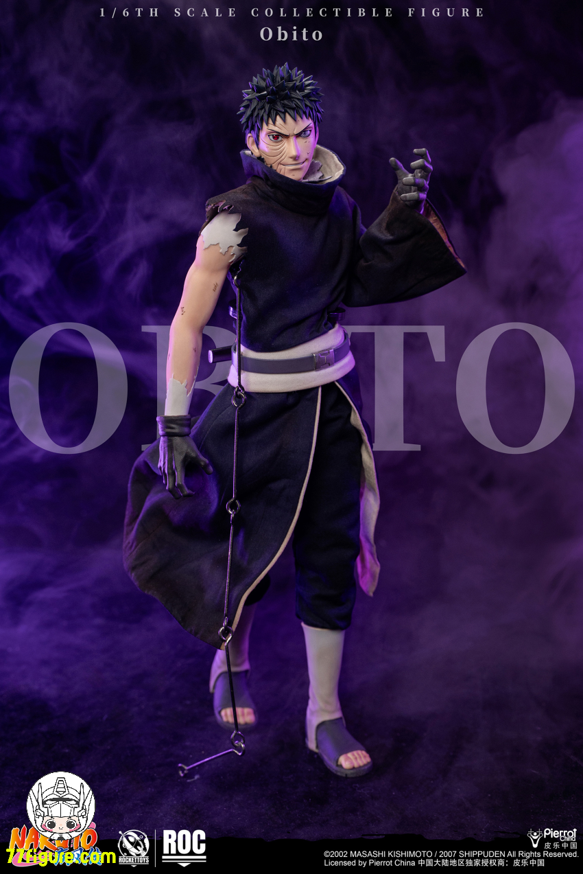 【予約商品】Rocket Toys 1/6 公式公認 『NARUTO -ナルト-』 うちは オビト 塗装済み可動フィギュア